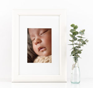 Newborn print by Daniela Sterea